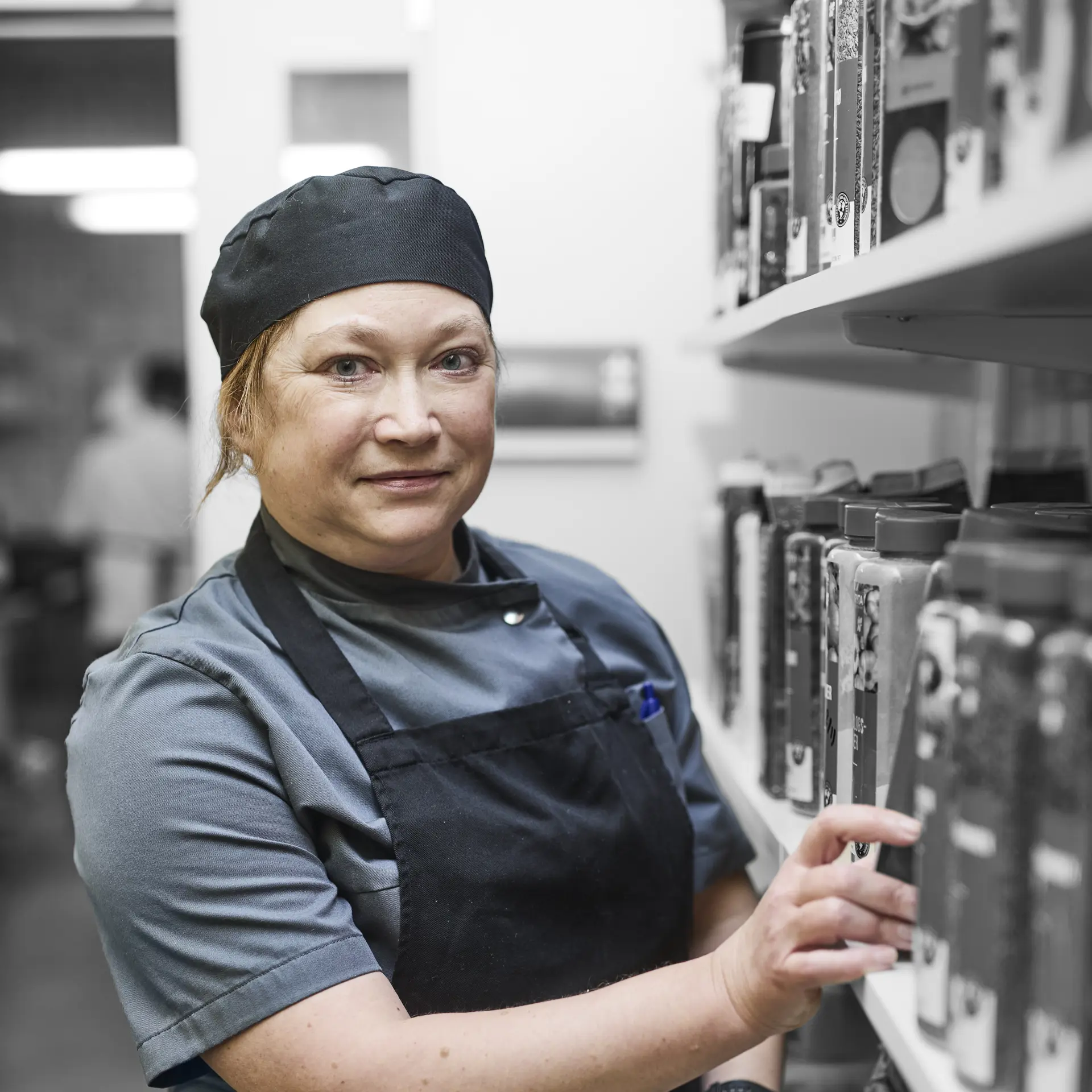 Ernæringsassistent ved krydderihylde