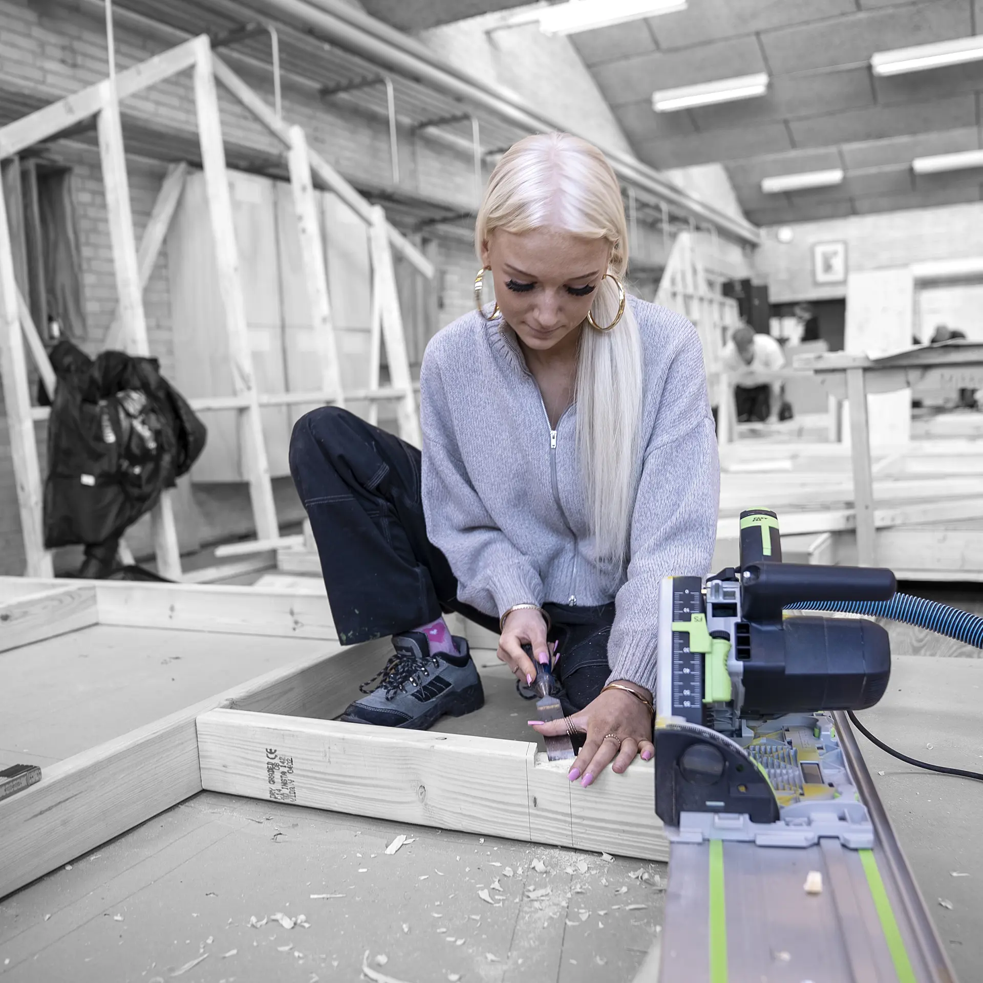 Digital opmåling og moderne værktøj på tømreruddannelsen