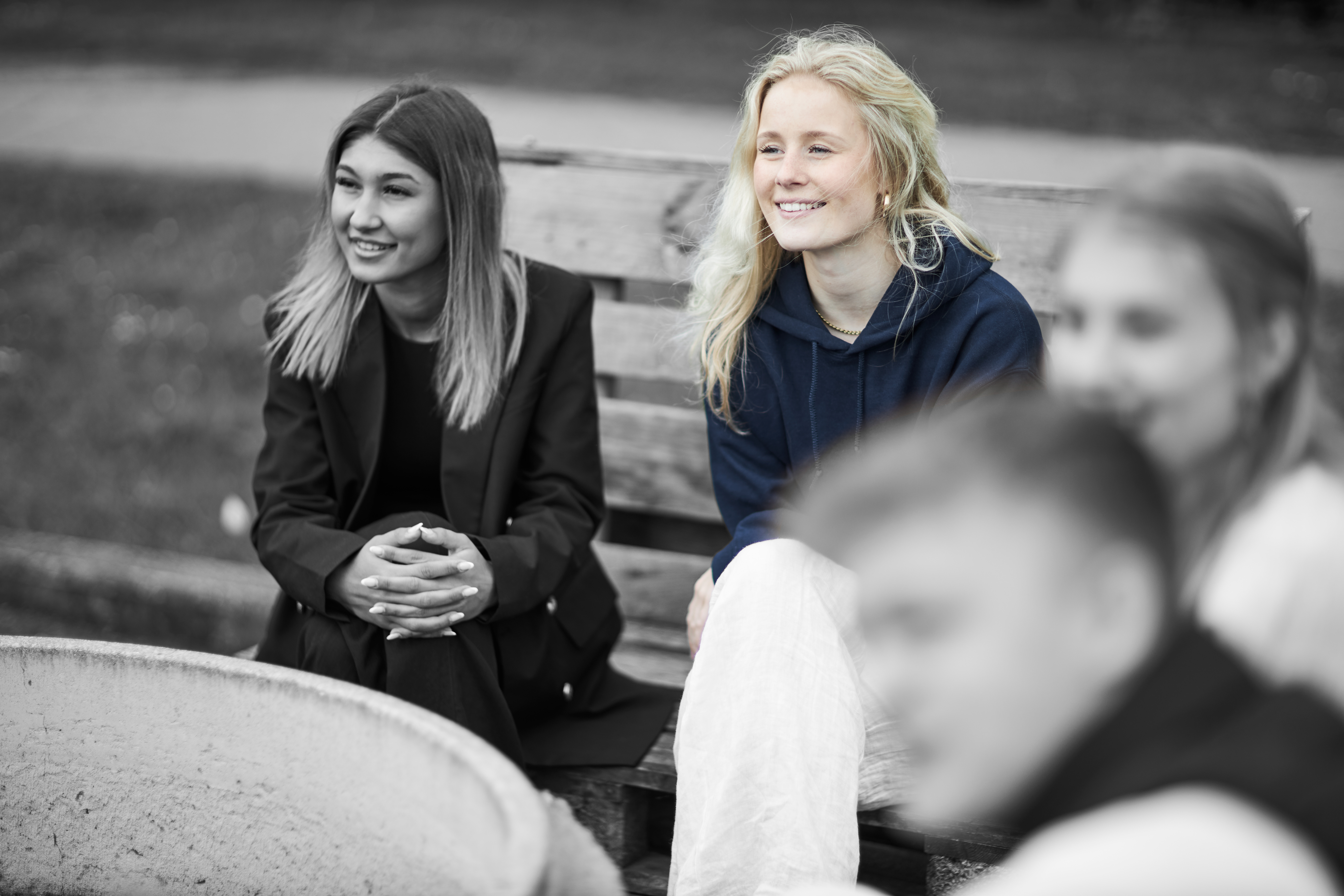 HHX-elever hygger sig udenfor