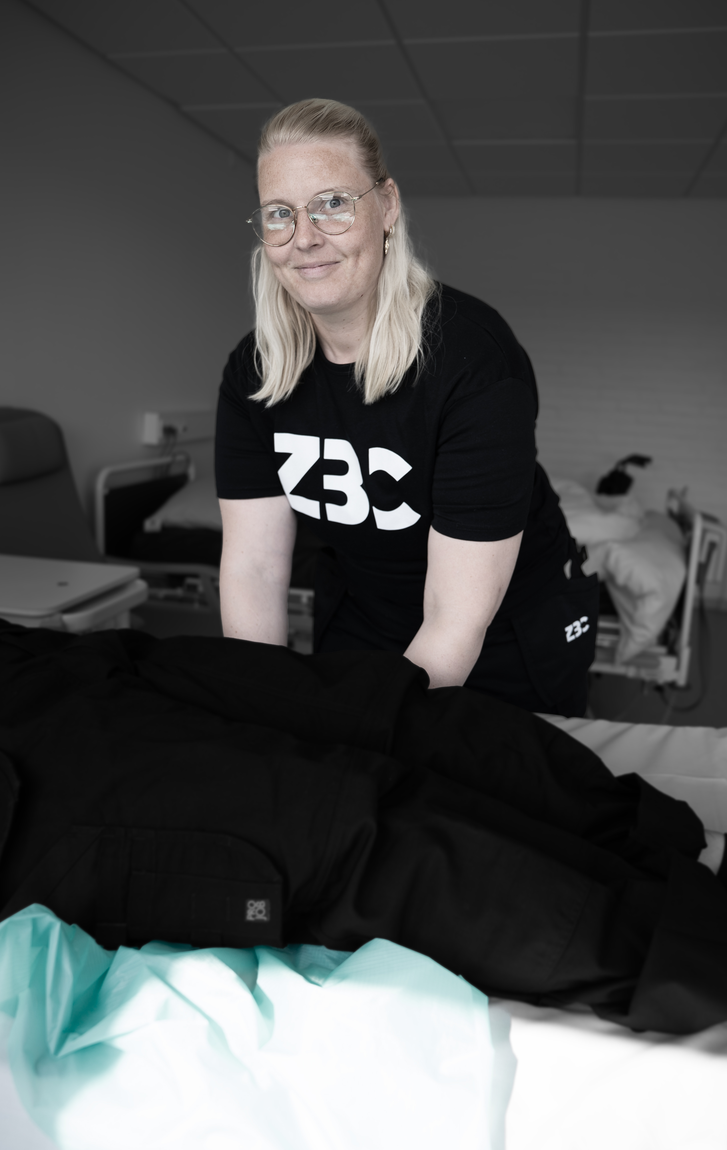 Elev på serviceassistentuddannelsen