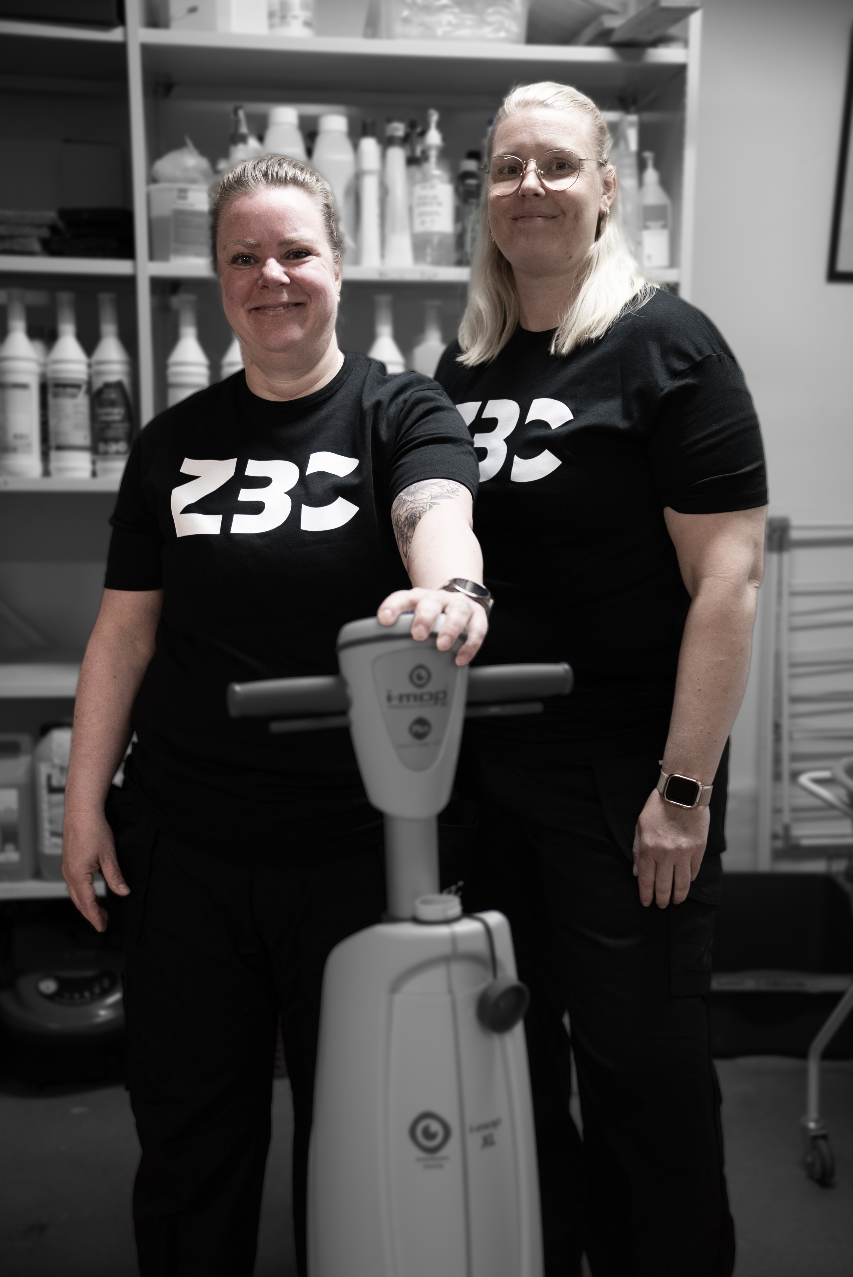 Elever på uddannelsen til serviceassistent