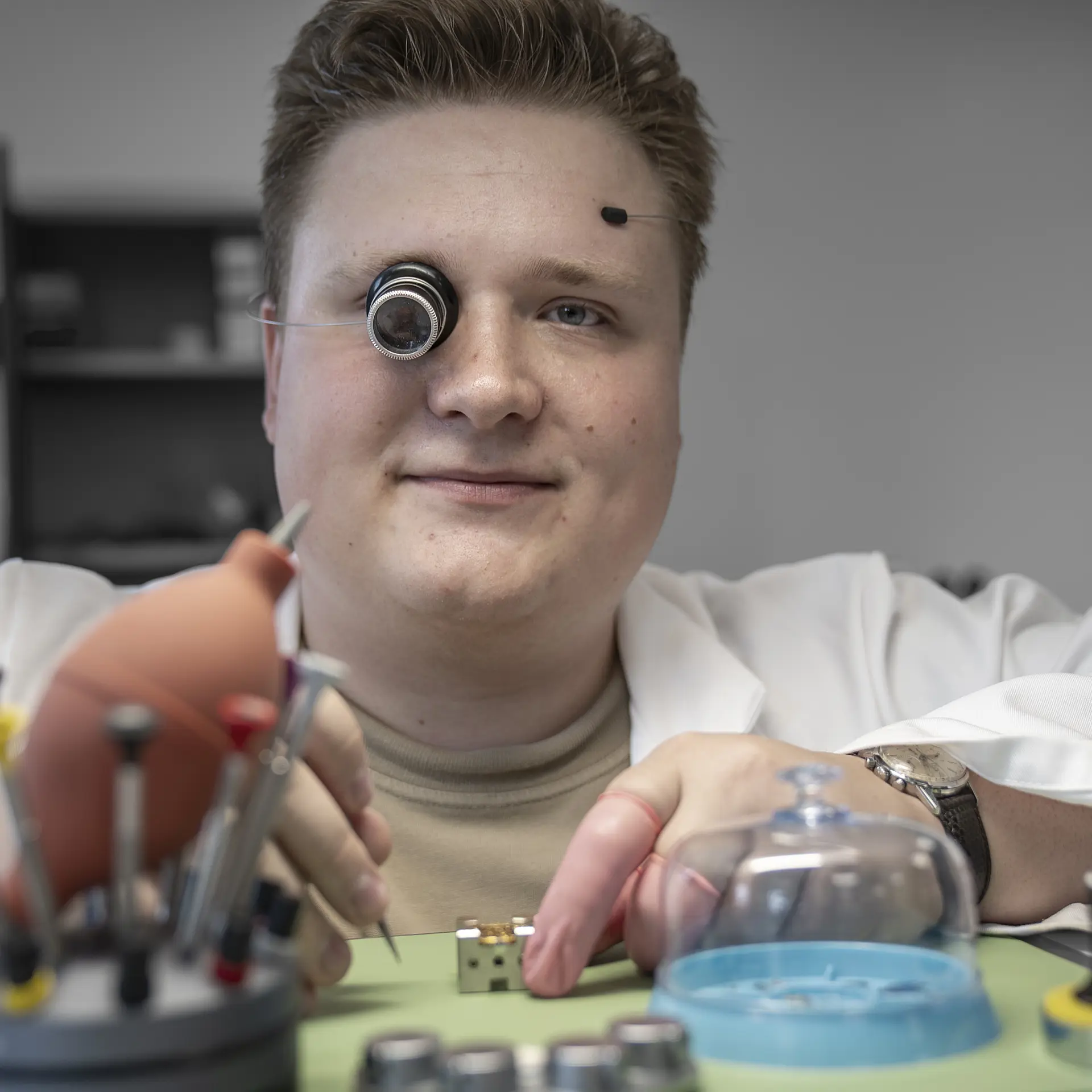 Præcisionshåndværk på urmageruddannelsen