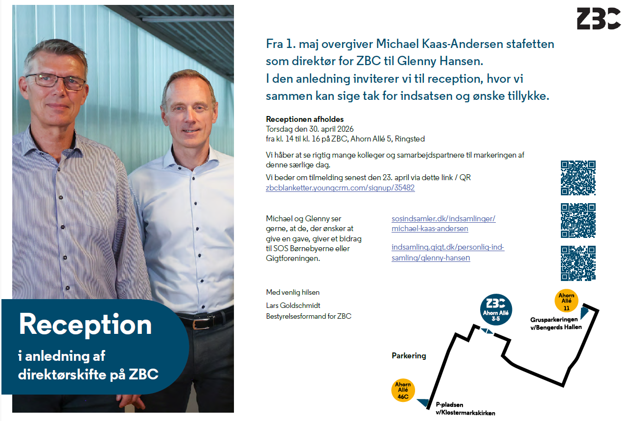 Reception i anledning af direktørskifte