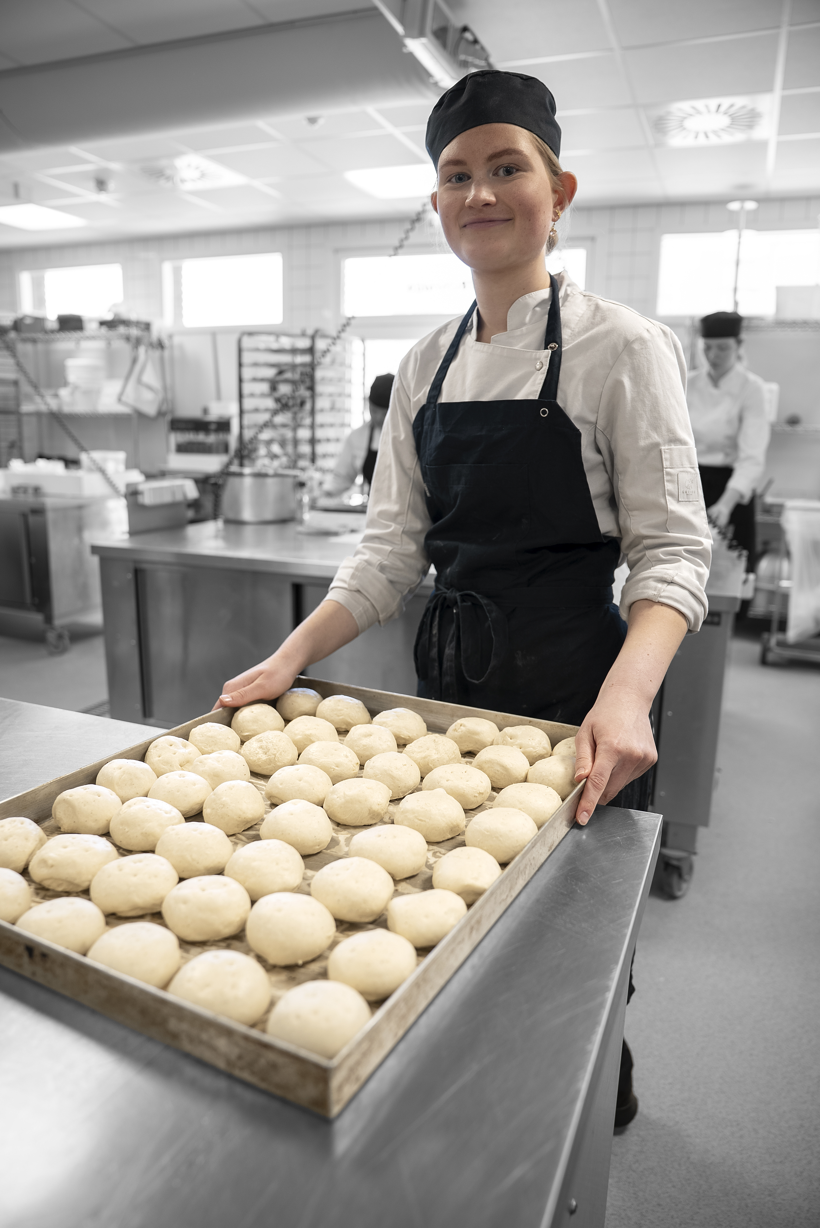 Elev på uddannelsen til bager og konditor