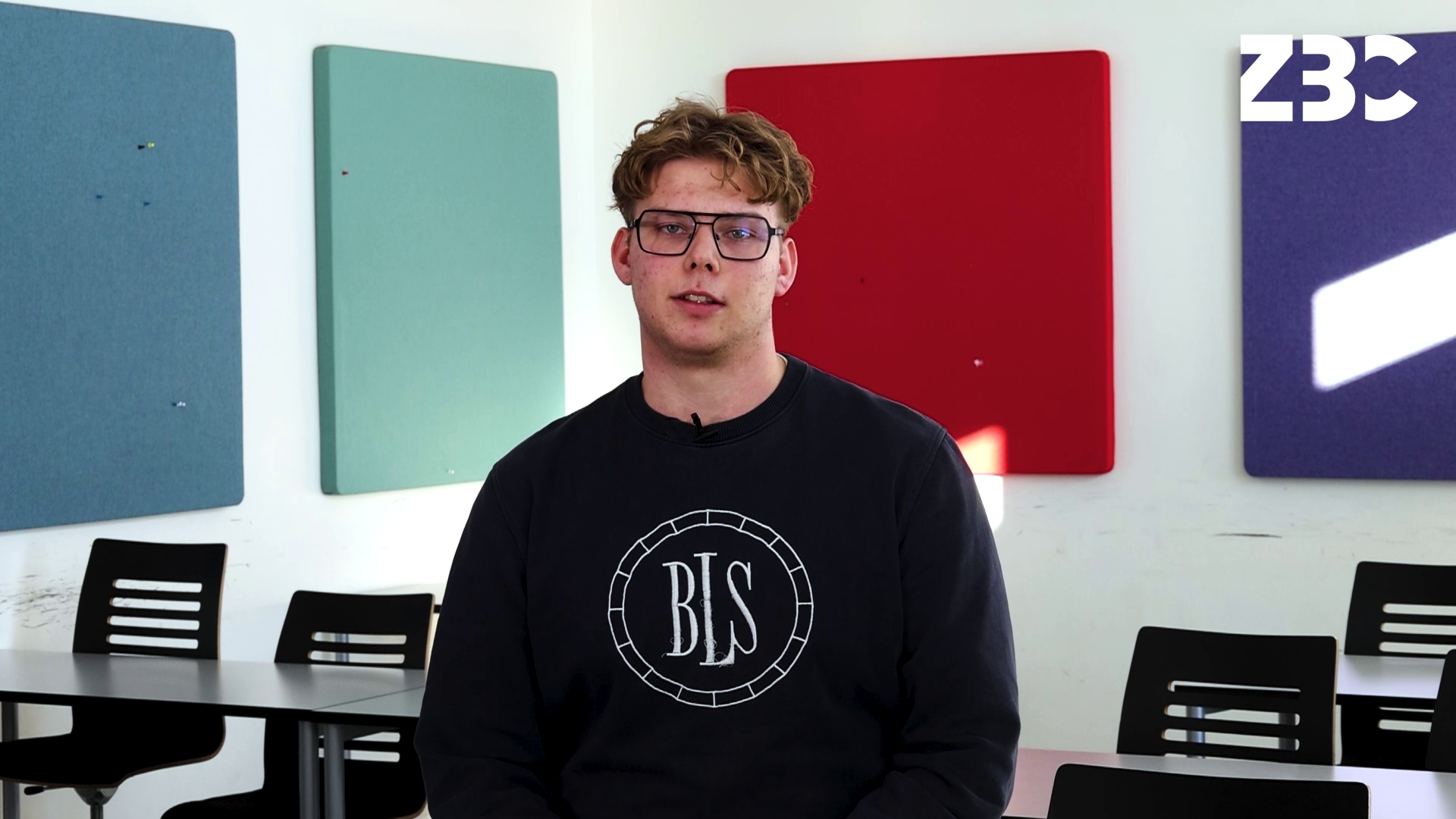 Johan, der er ordblind, fortæller om den hjælp, han har fået fra ZBC