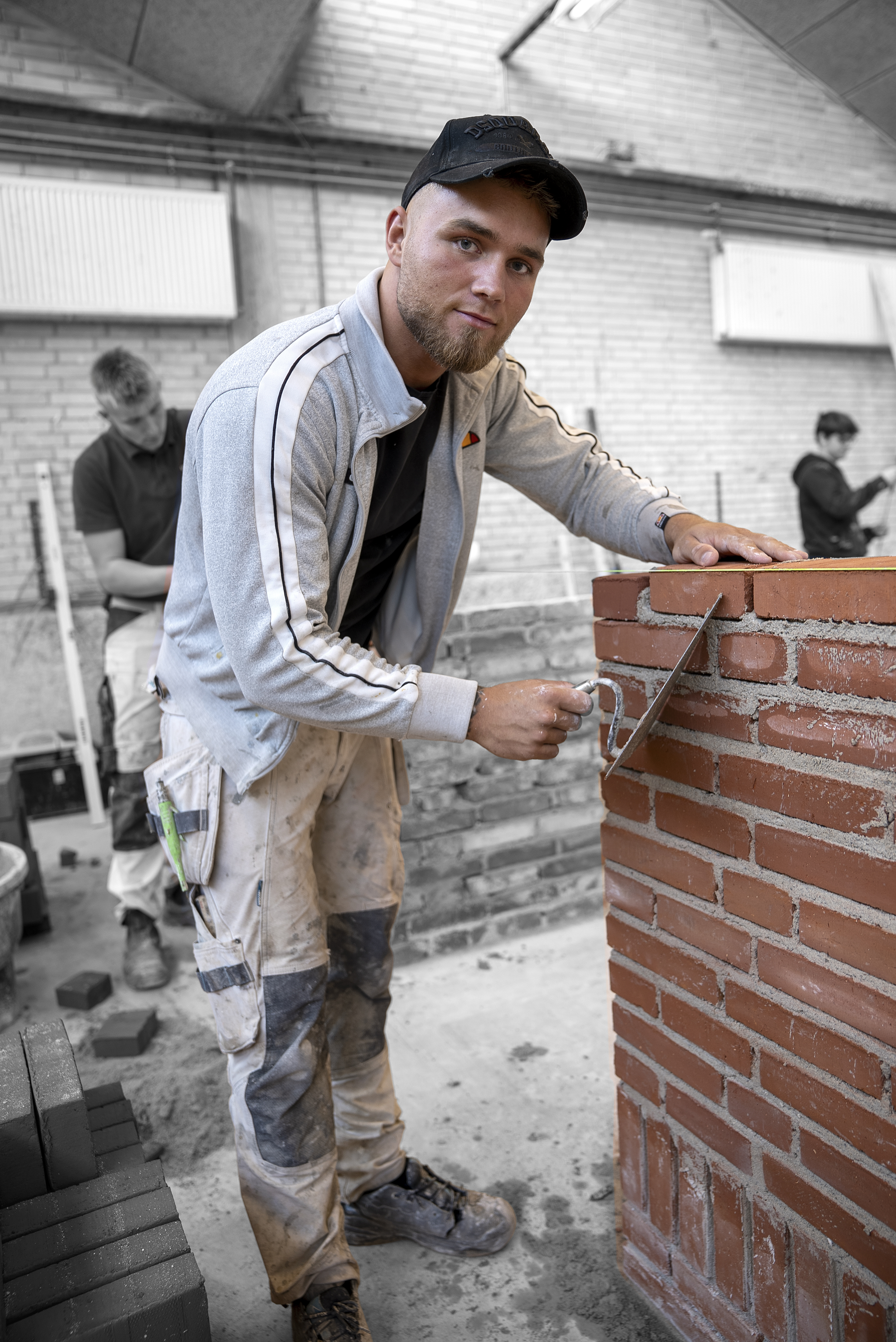 Hands-on på uddannelsen til murer