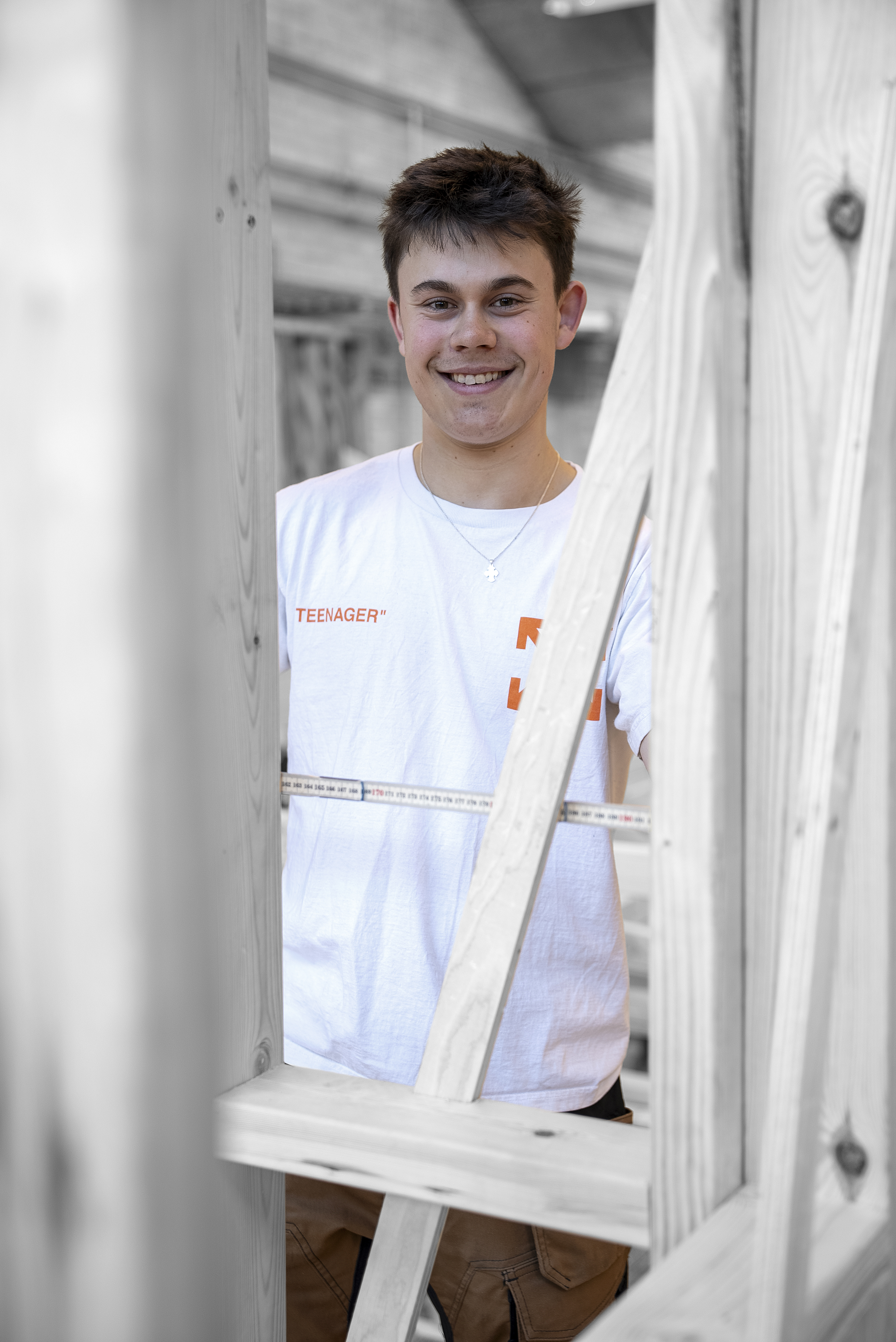 Hands-on læring på tømreruddannelsen