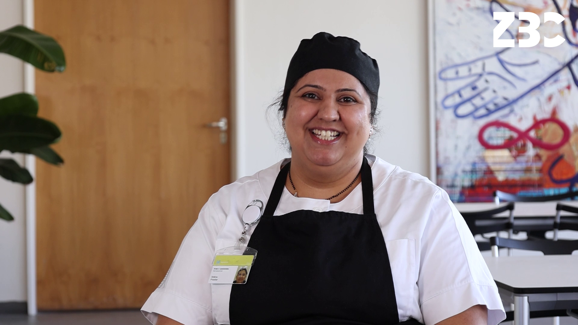 Shikha, der uddanner sig til ernæringsassistent