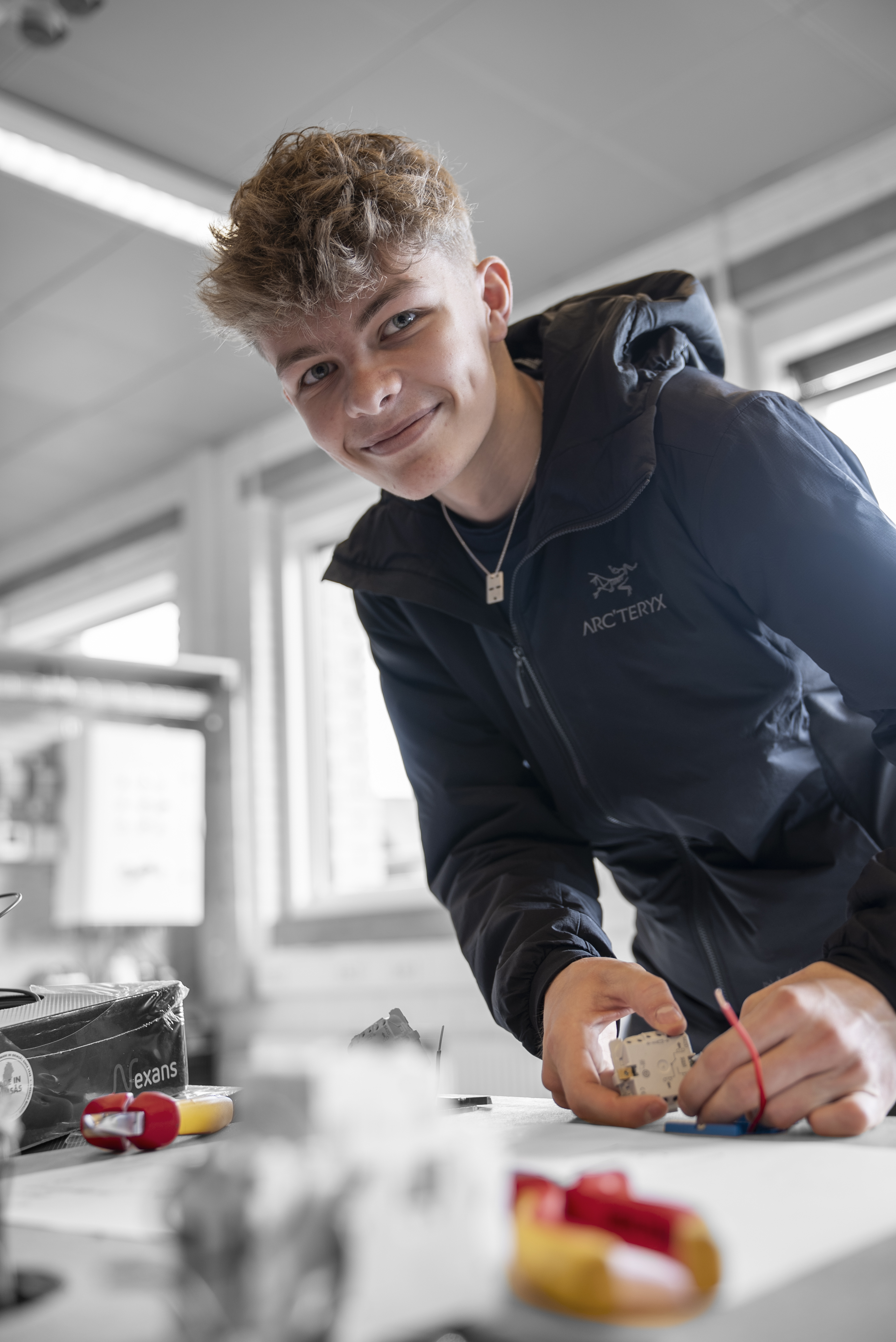 Praktik på elektrikeruddannelsen