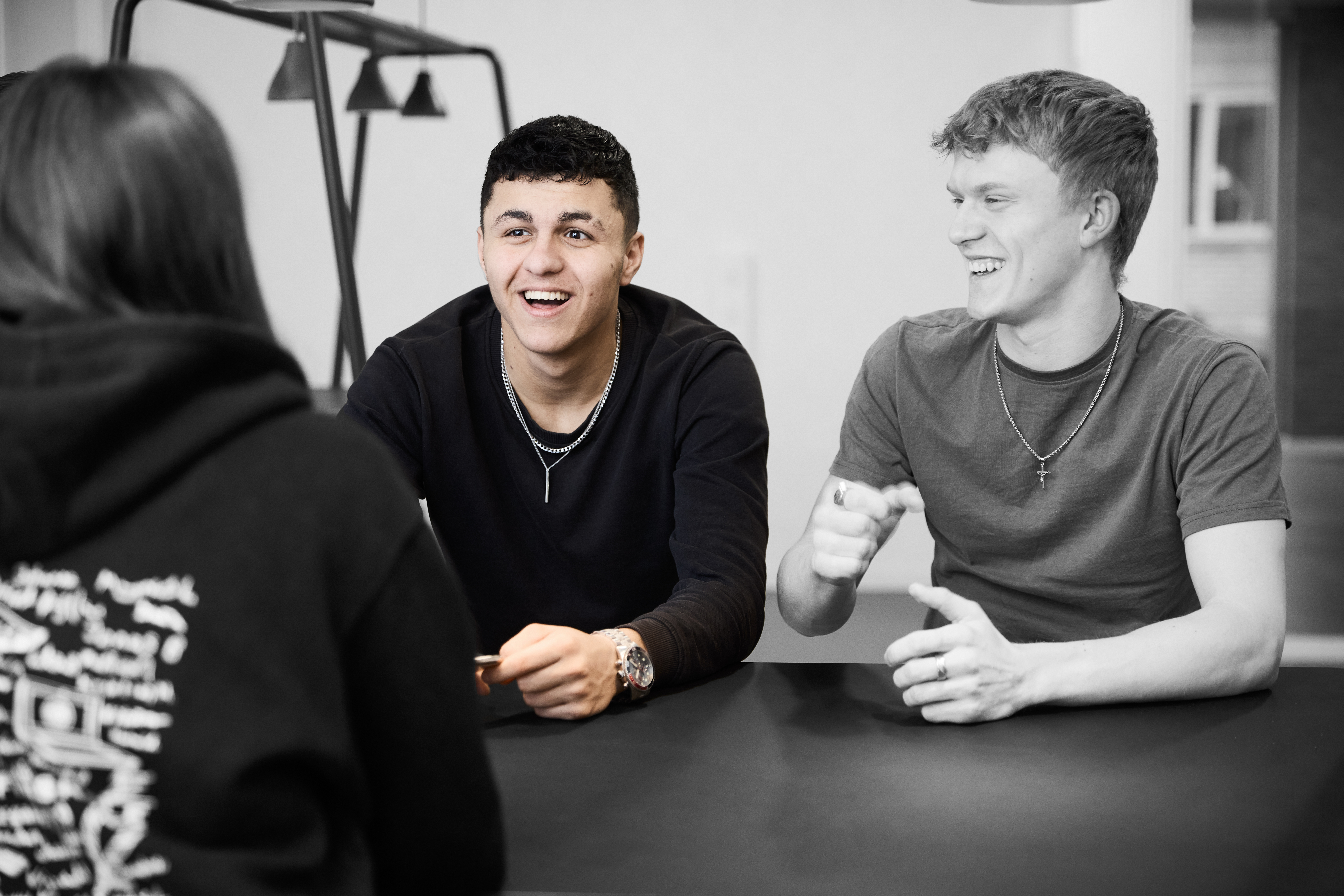 Business EUX-elever hygger sig