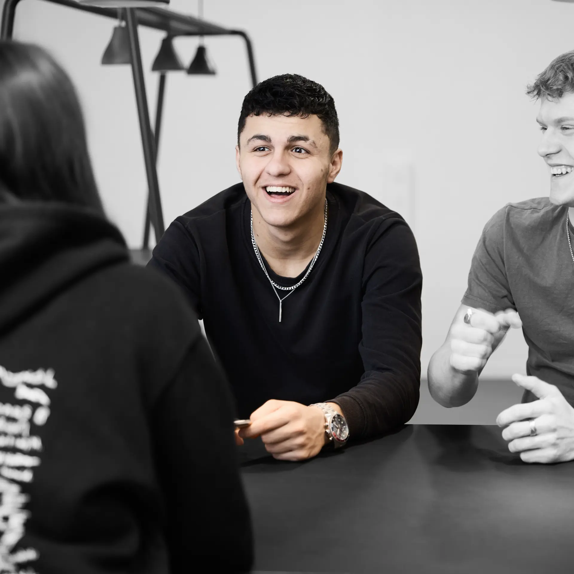 Business EUX-elever hygger sig