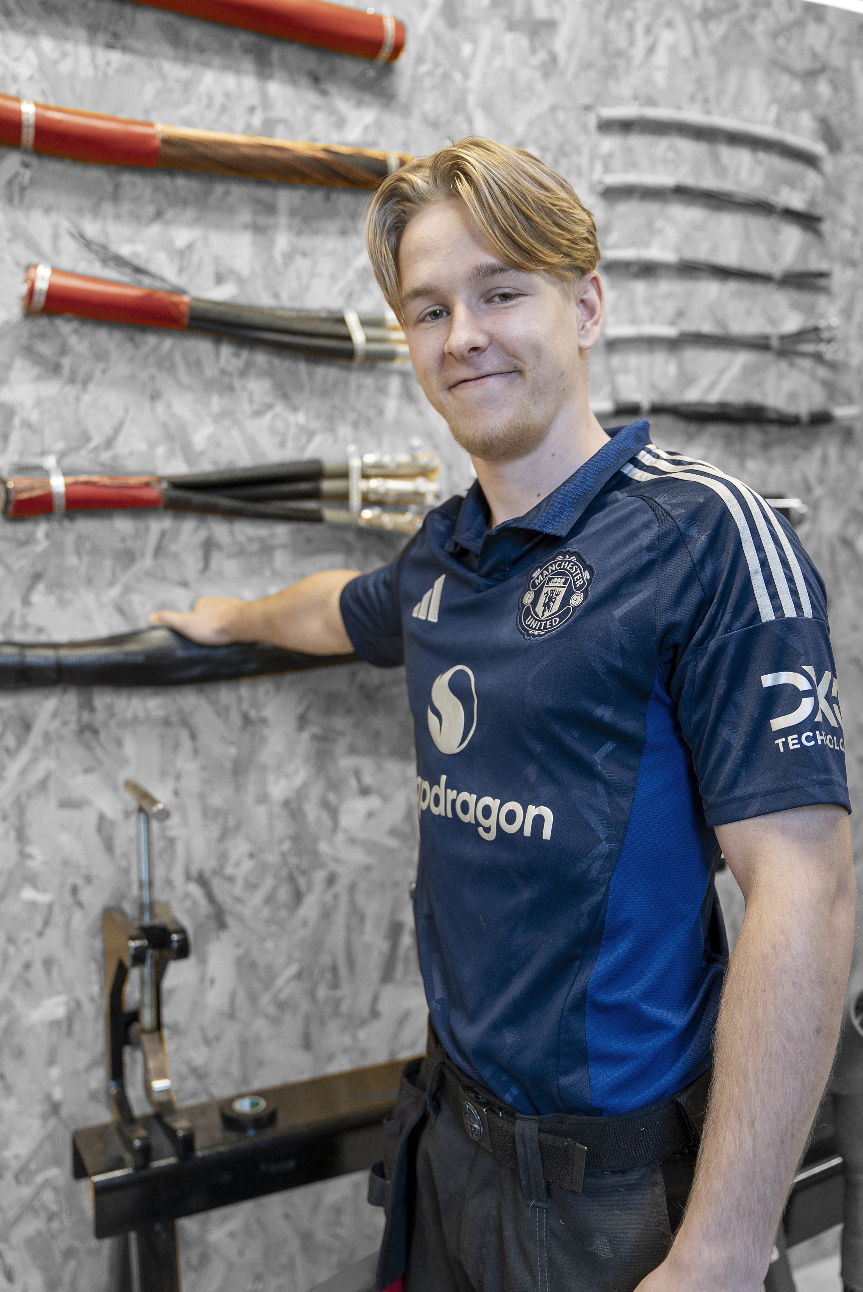 Elev på forsyningsoperatøruddannelsen