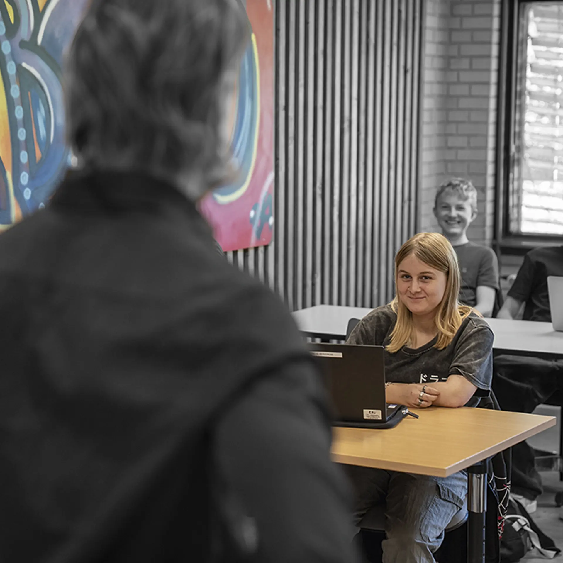 I 10. klasse arbejder eleverne med personlig udvikling og faglig fordybelse