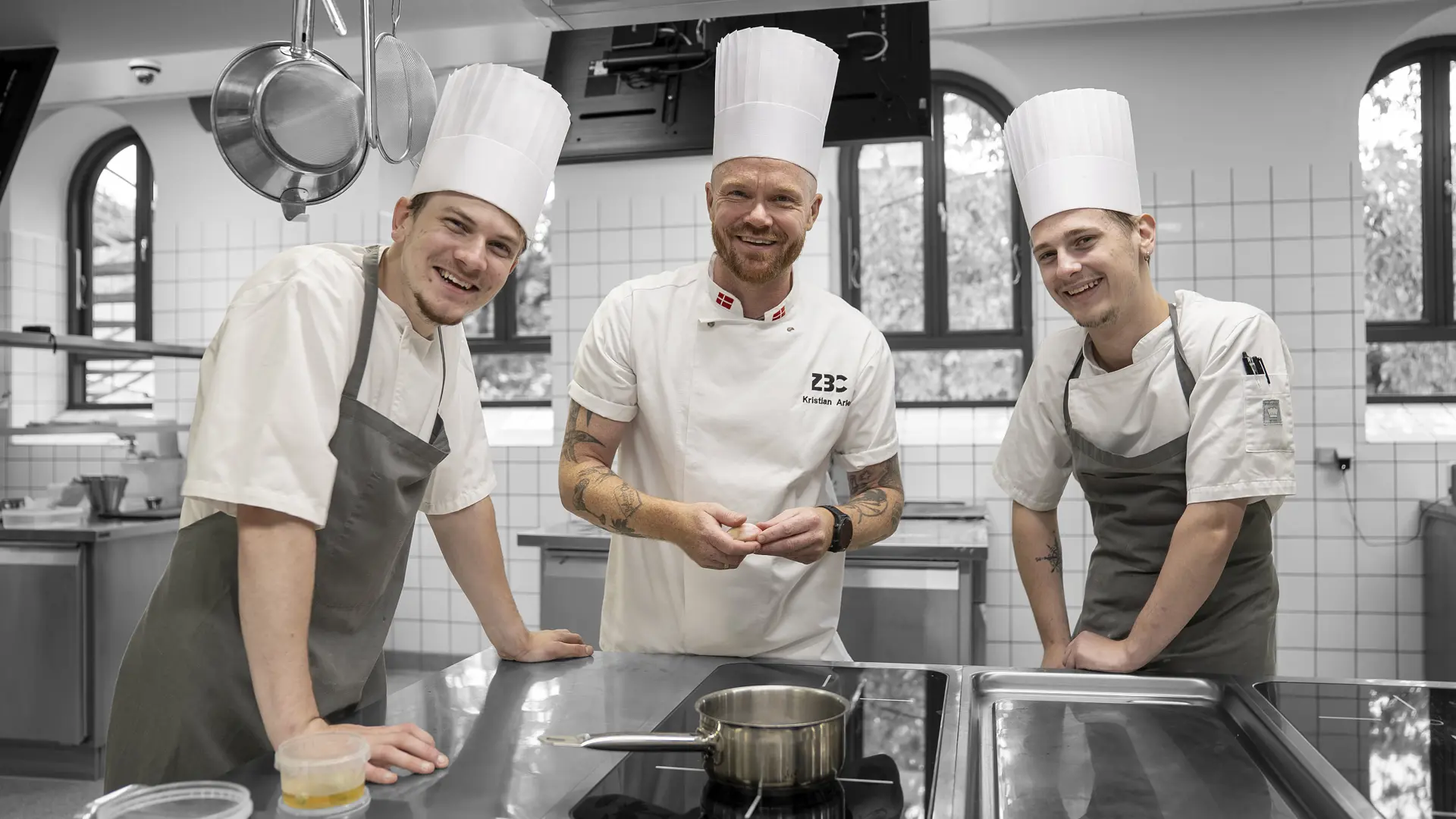 Hands-on på uddannelsen til kok