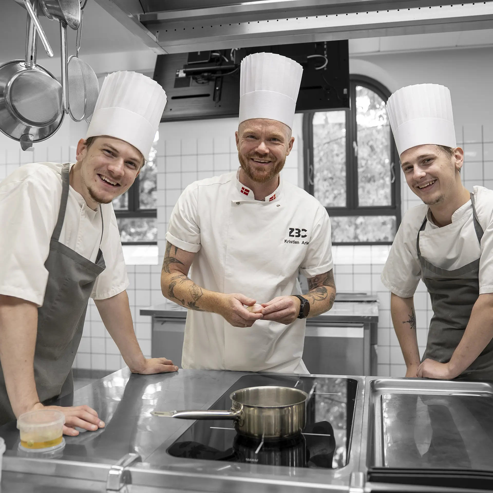 Hands-on på uddannelsen til kok