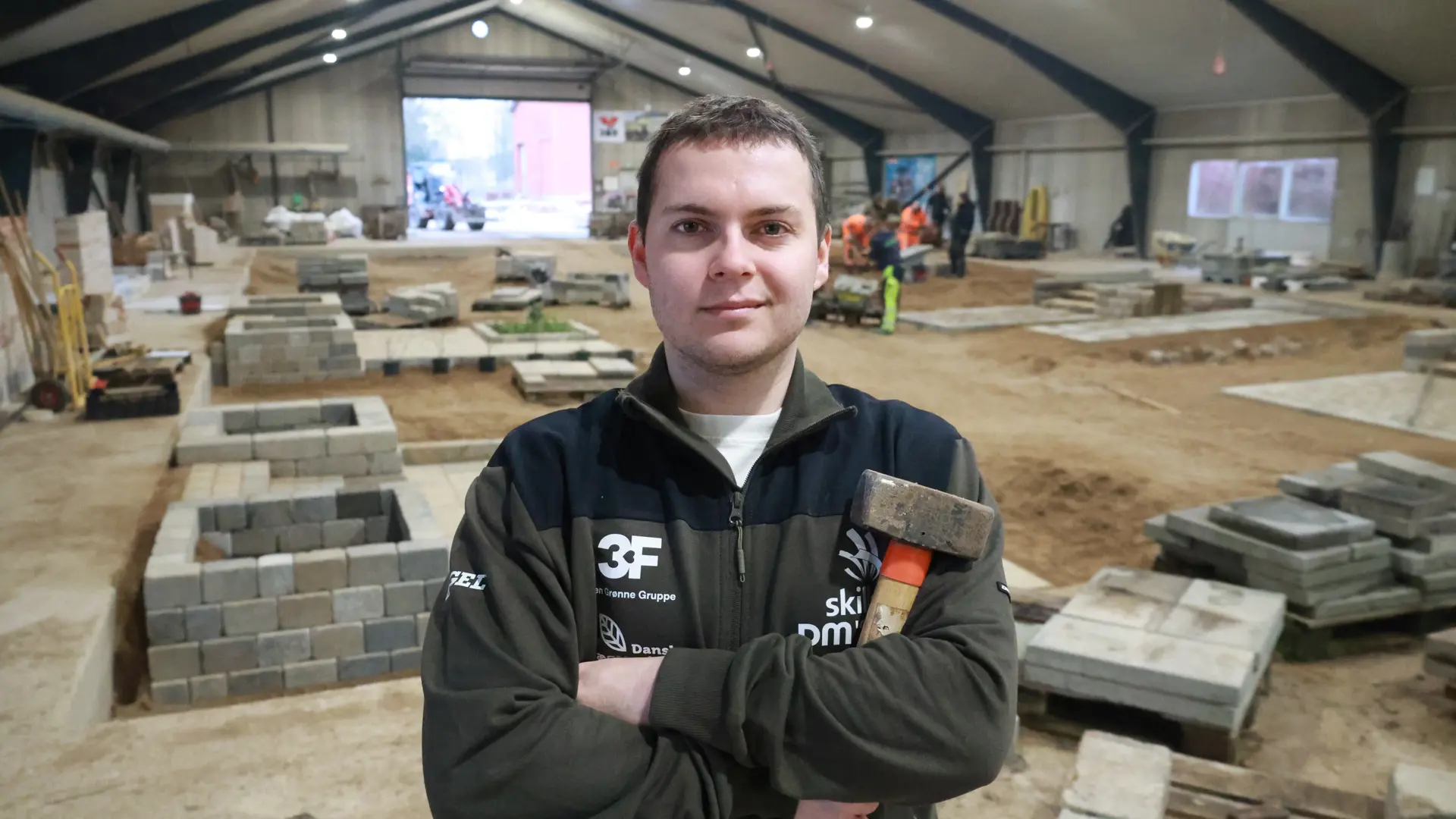 Anlægsgartner - Magnus, deltager DM i Skills