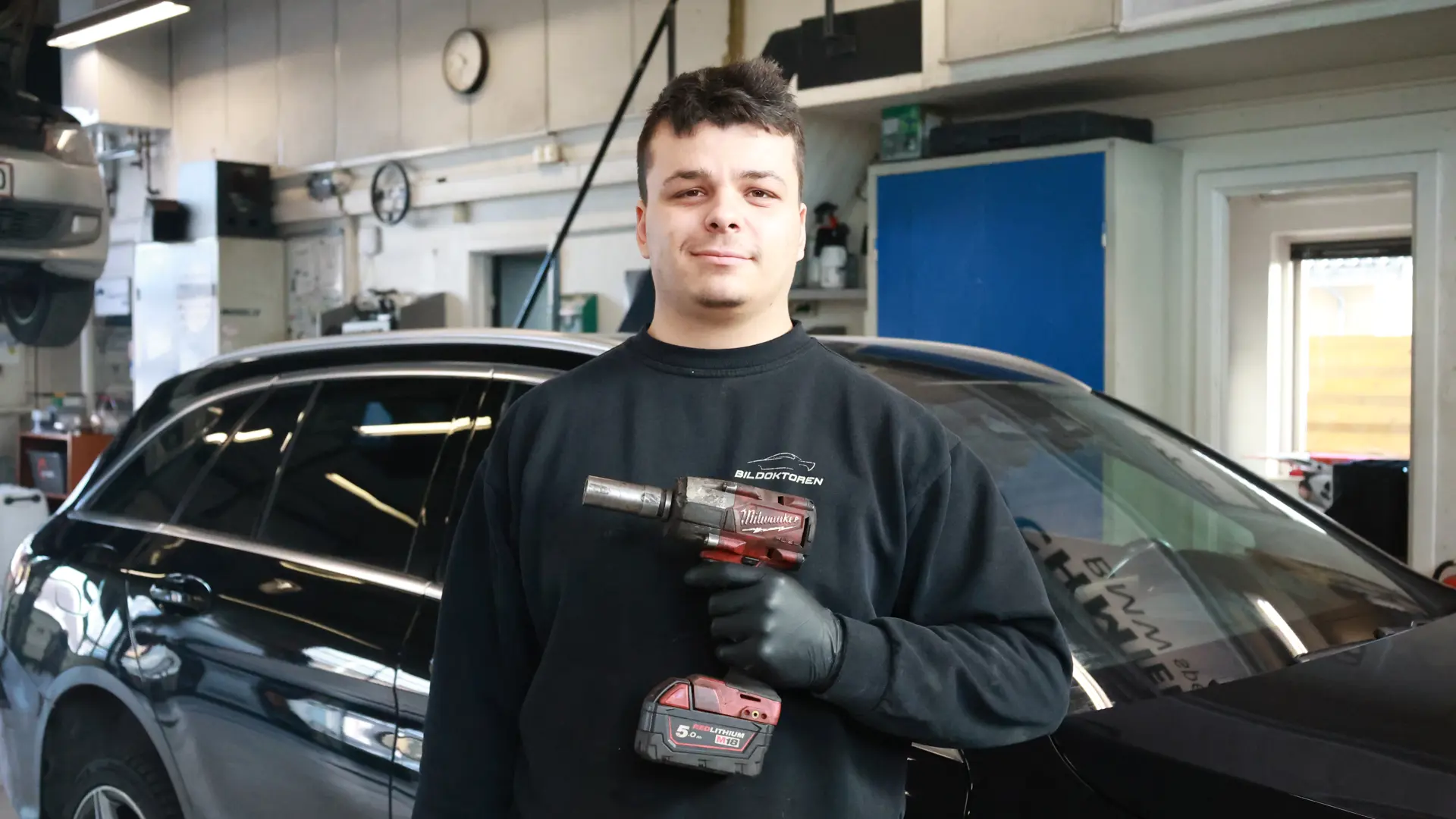 Mekaniker, deltager i dm i skills 