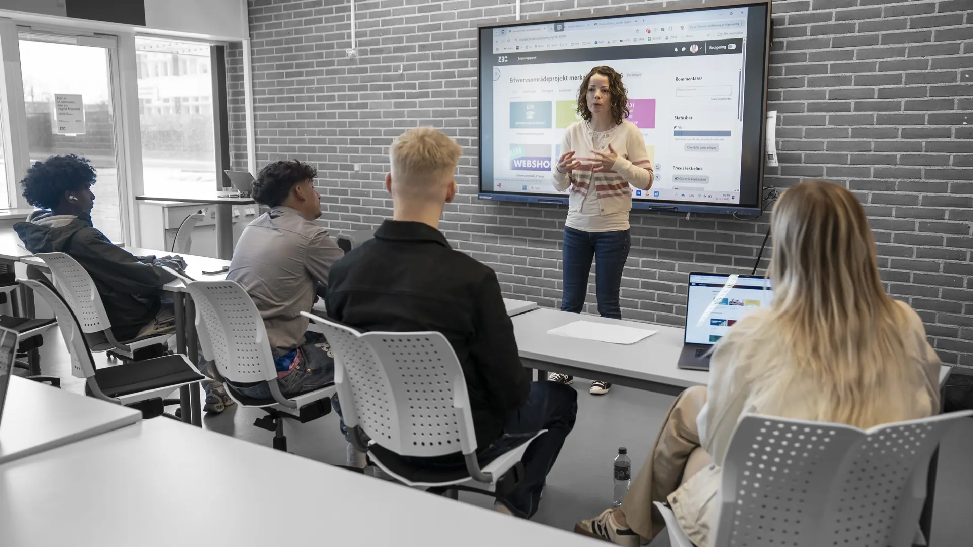 Hverdag på handelsuddannelsen