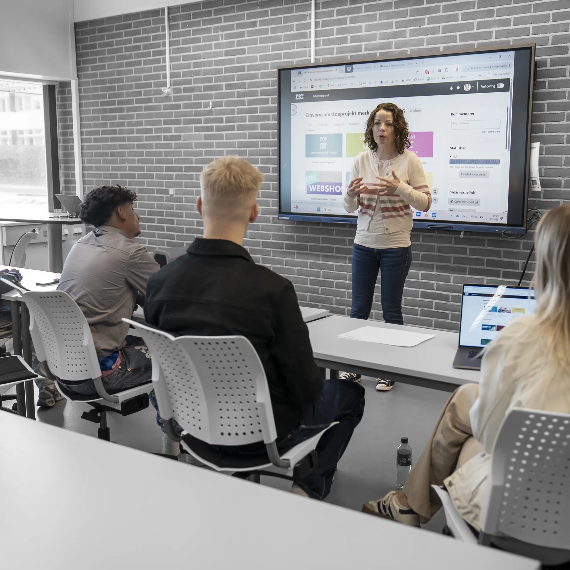 Hverdag på handelsuddannelsen