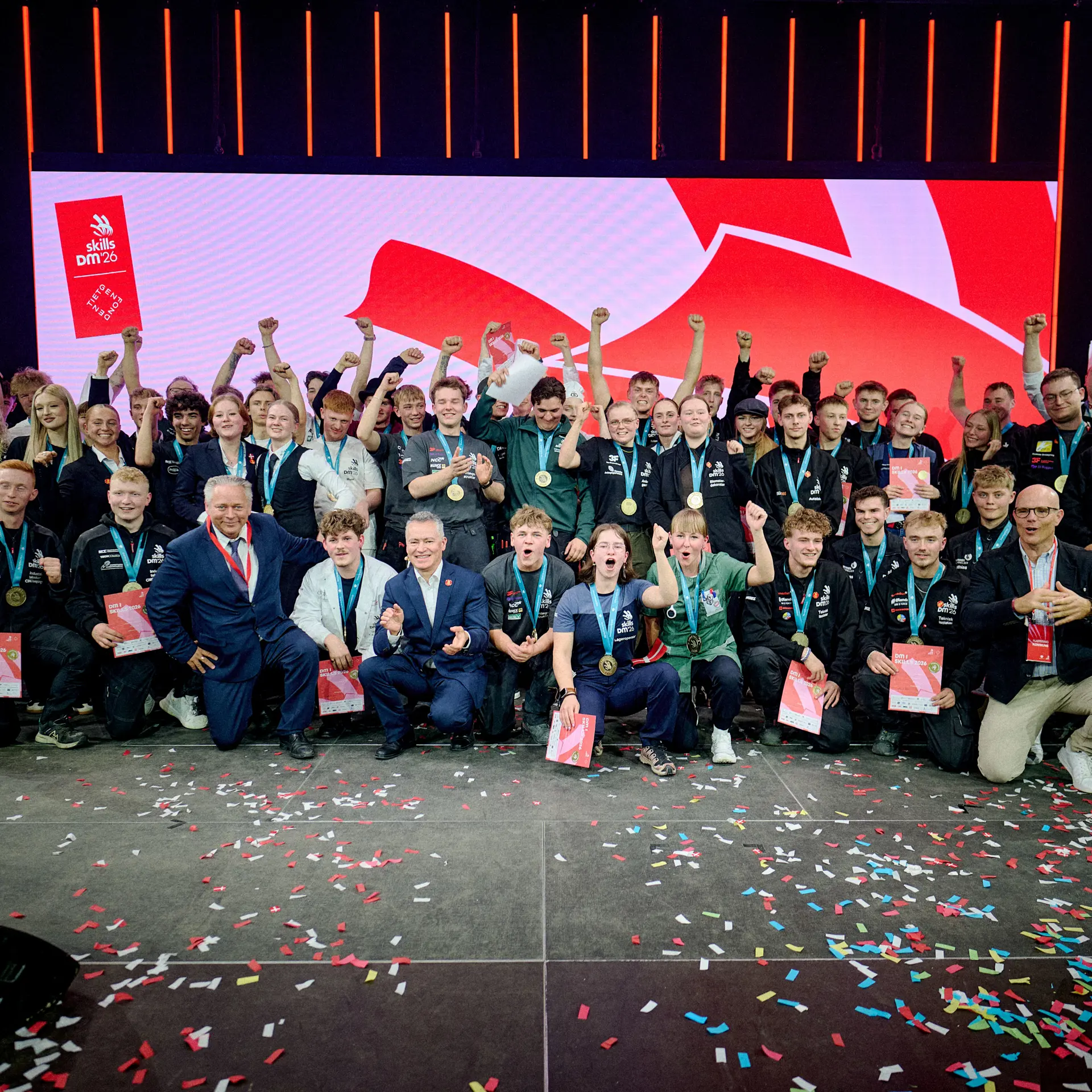 Vinderne DM i Skills