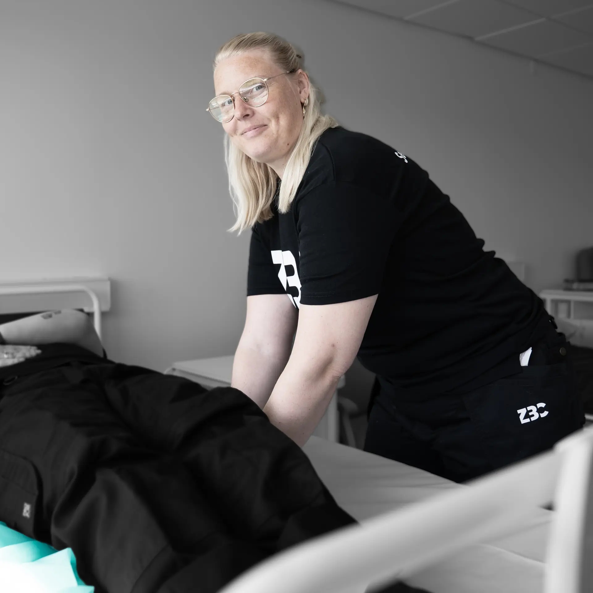 Elev på uddannelsen til serviceassistent 