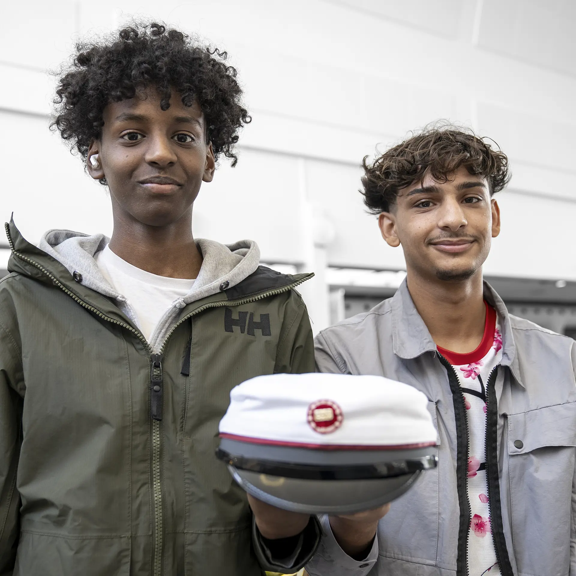 Studenterhue på uddannelsen til handelsuddannet