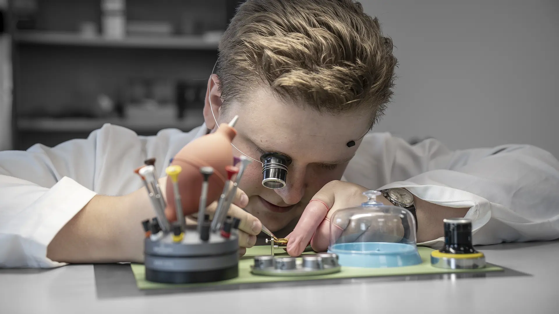 Hands-on læring på urmageruddannelsen