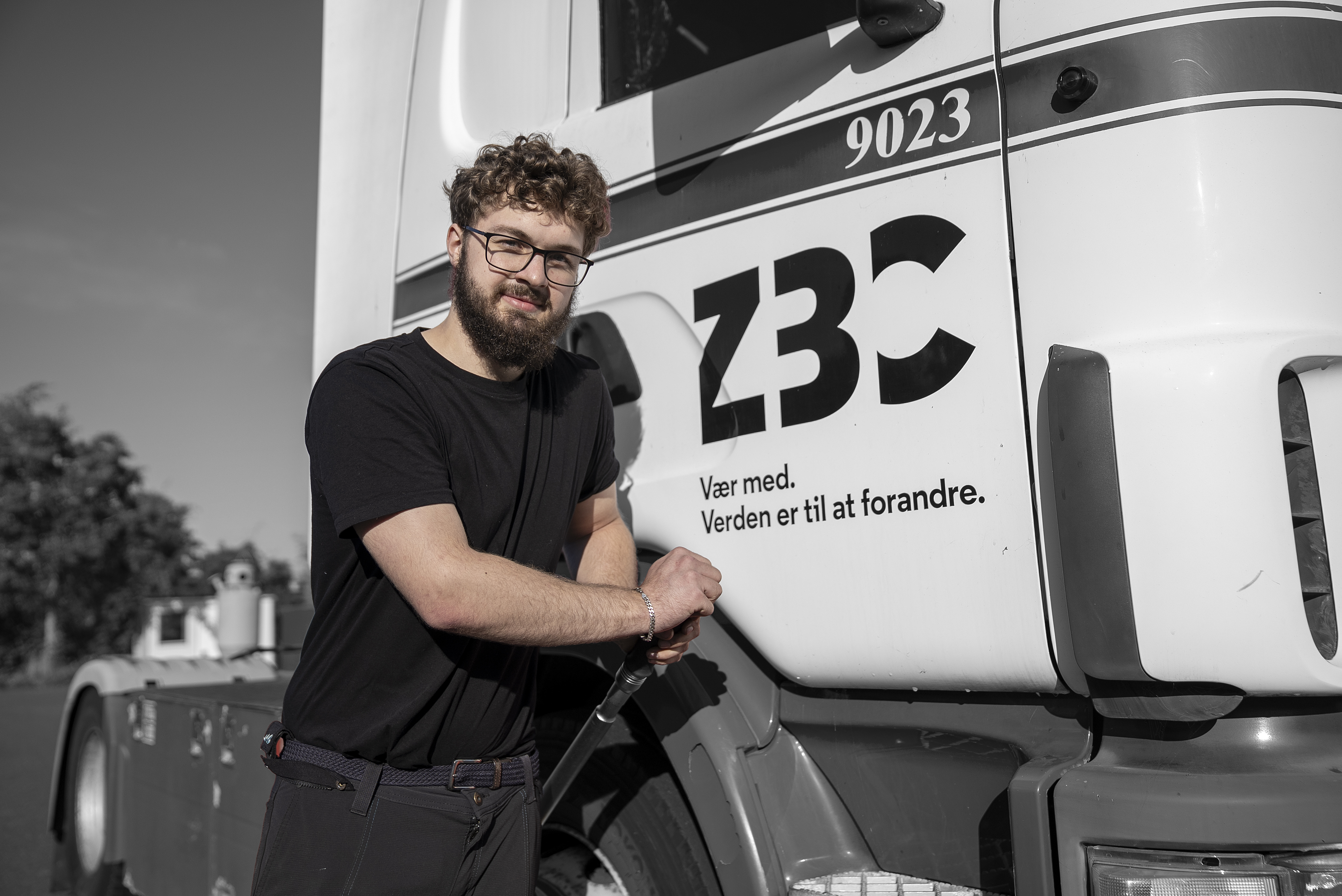 Motor og teknik på lastvognsmekanikeruddannelsen