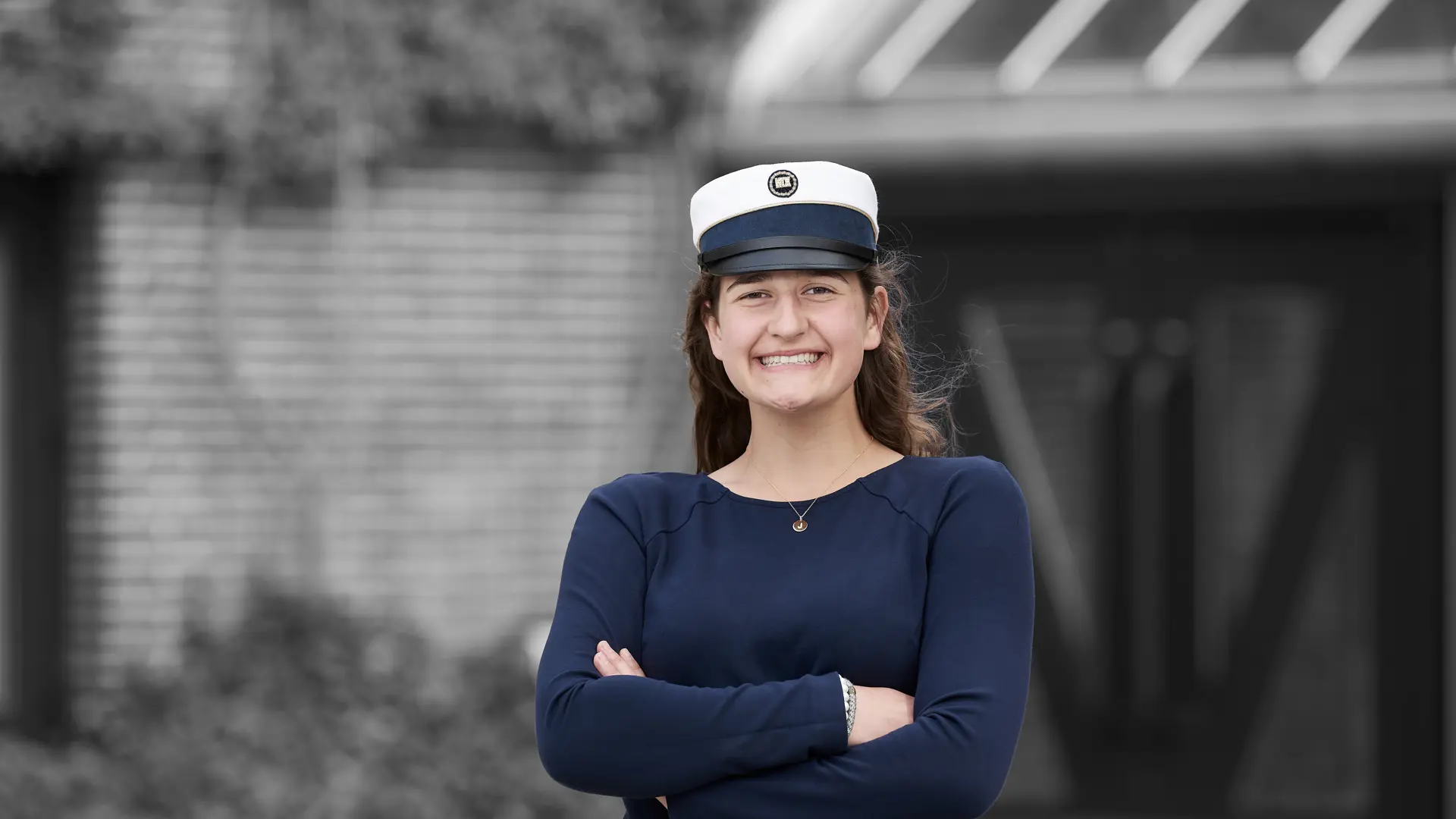 HTX-elev med studenterhue