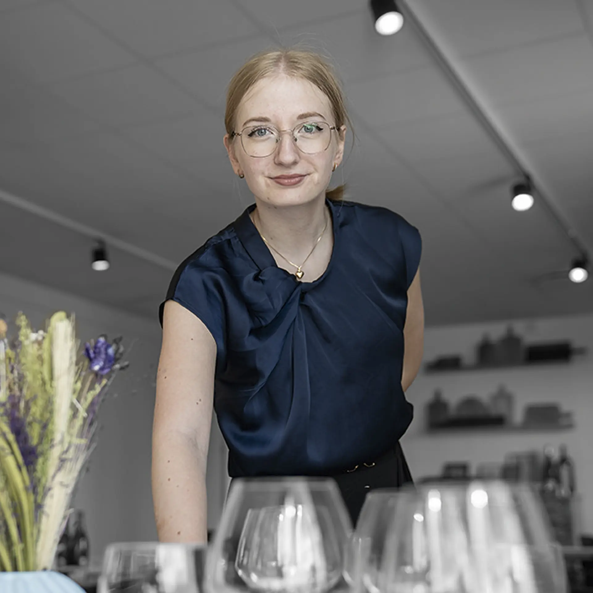 Præsentation Og Smagssammensætninger På Uddannelsen Til Tjener