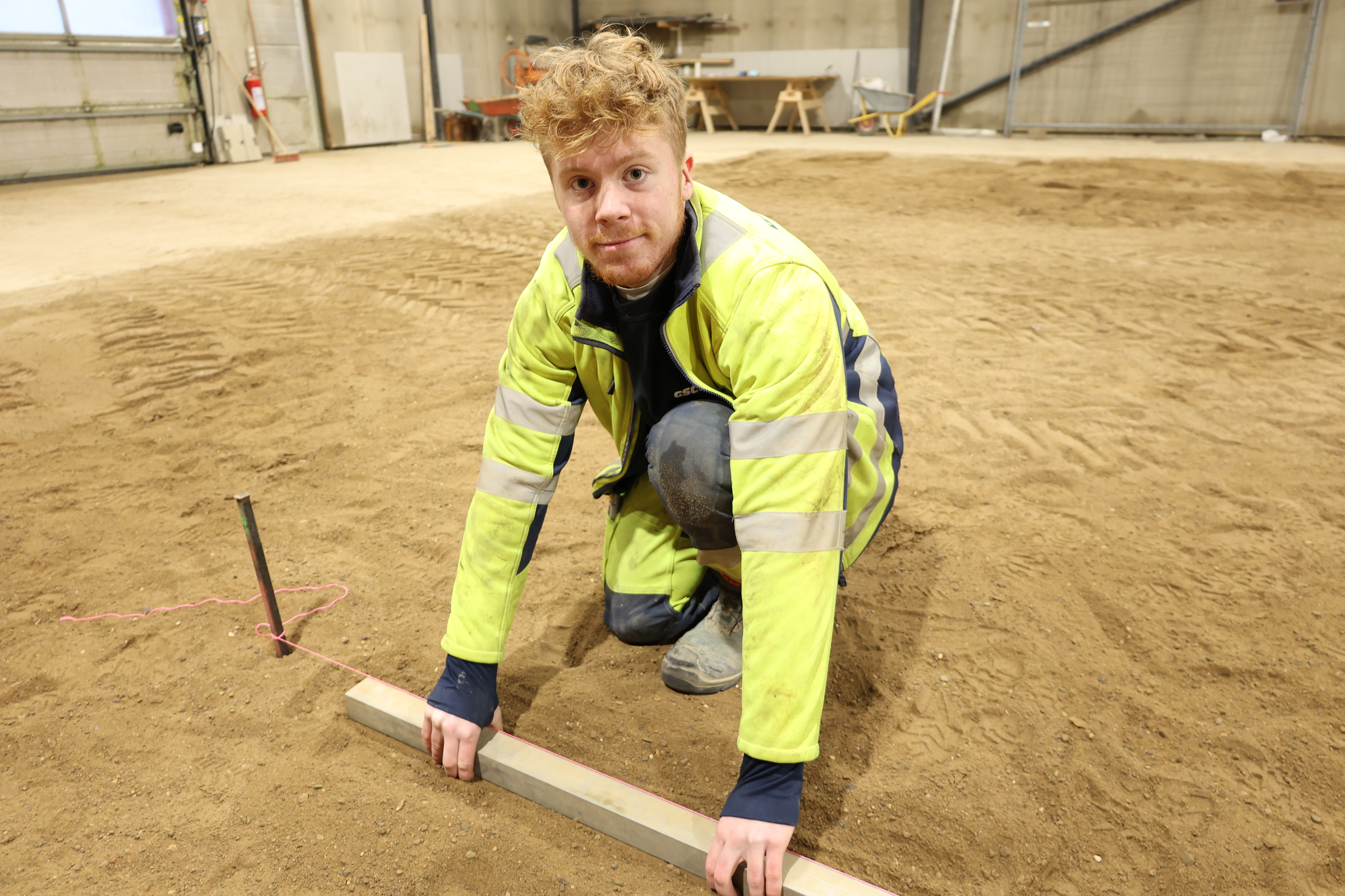 anlægsstruktør, deltager i DM i skills