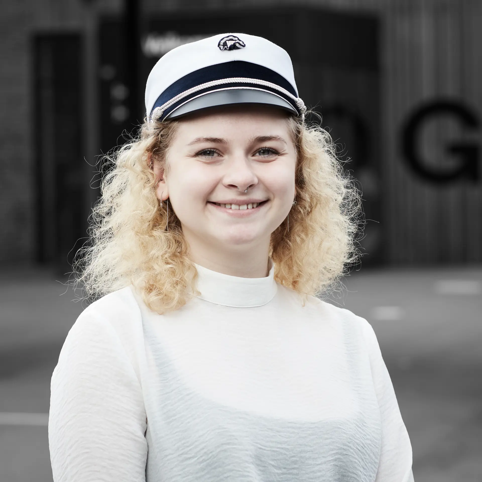 HTX-elev med studenterhue