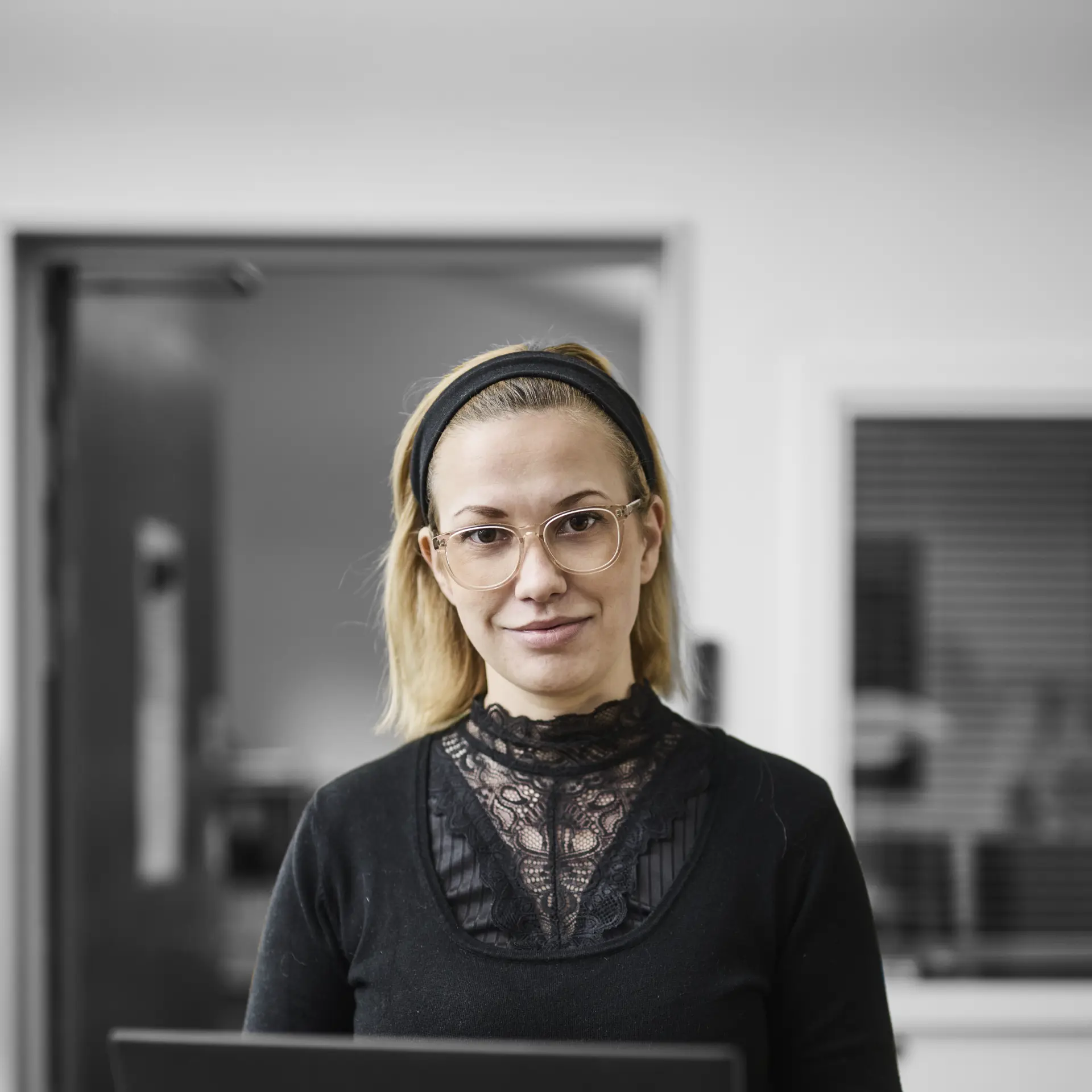 Receptionist bag skranke