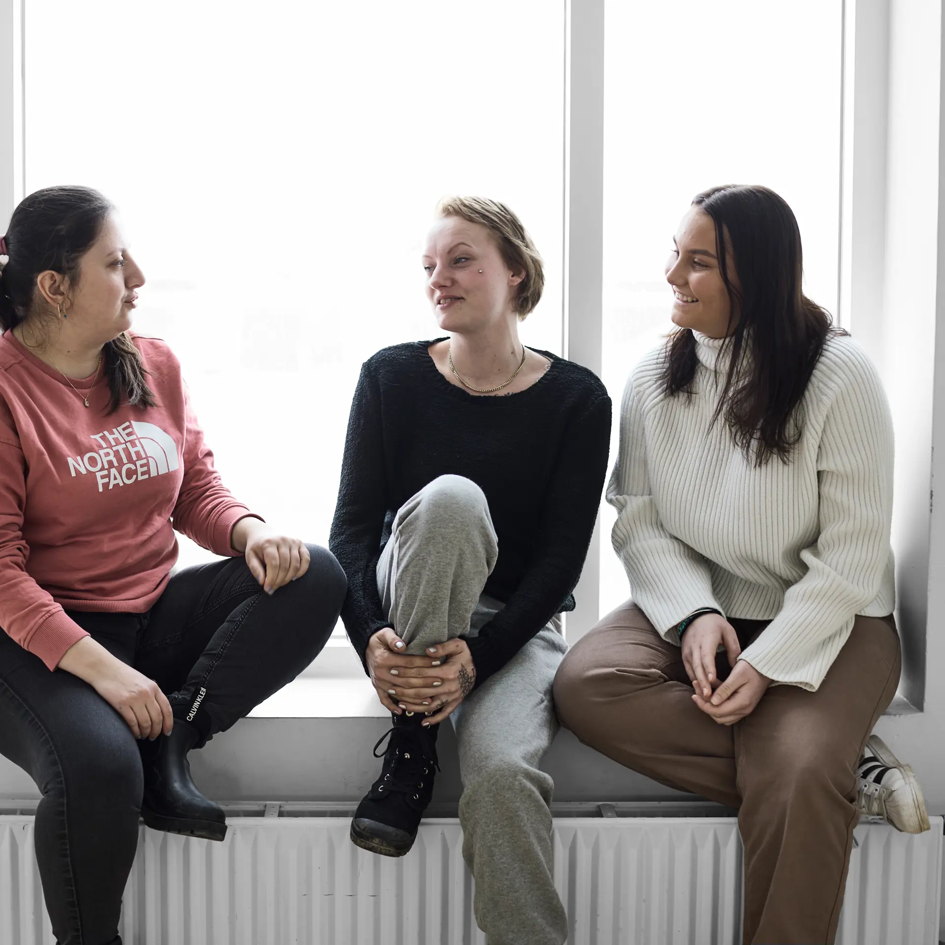 Social- og sundhedshjælpere hygger sig sammen